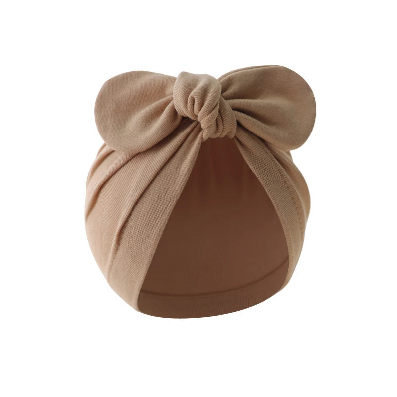 Solid Color Newborn Beanie Headband