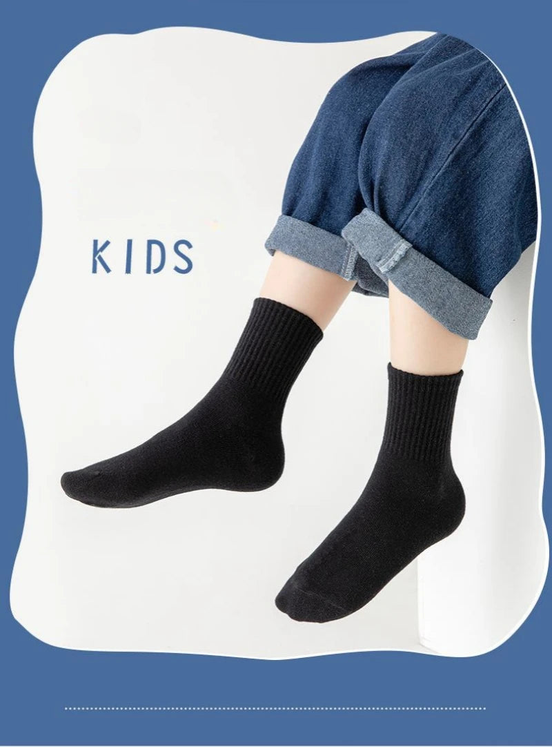 HIDY 5 Pairs Pure Cotton Socks