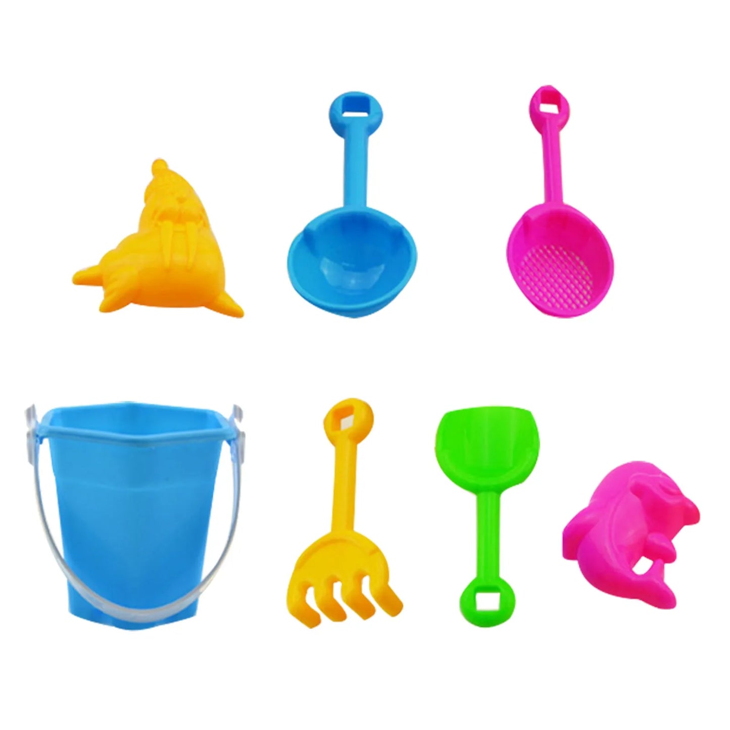 7 Piece Beach Toy Sand Set