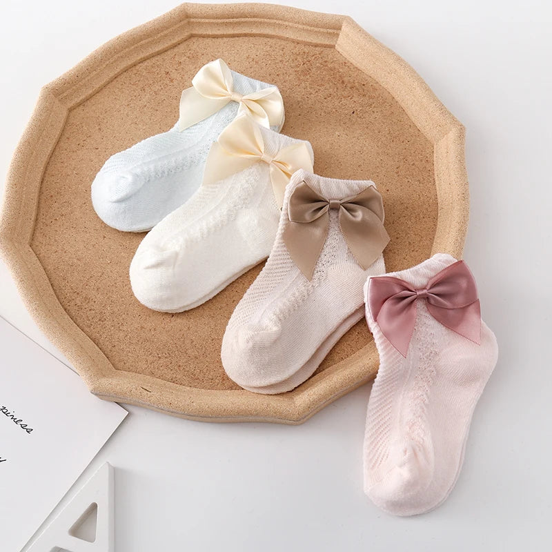 3Pairs Summer Baby Mesh Socks