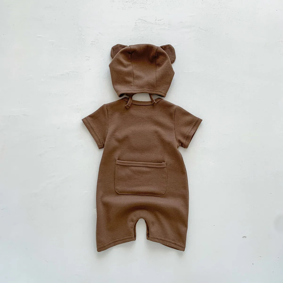 Summer Baby Romper With Hat