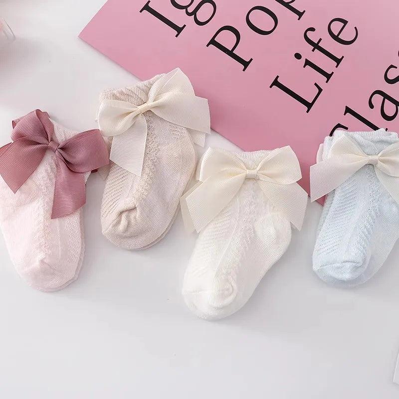 3Pairs Summer Baby Mesh Socks