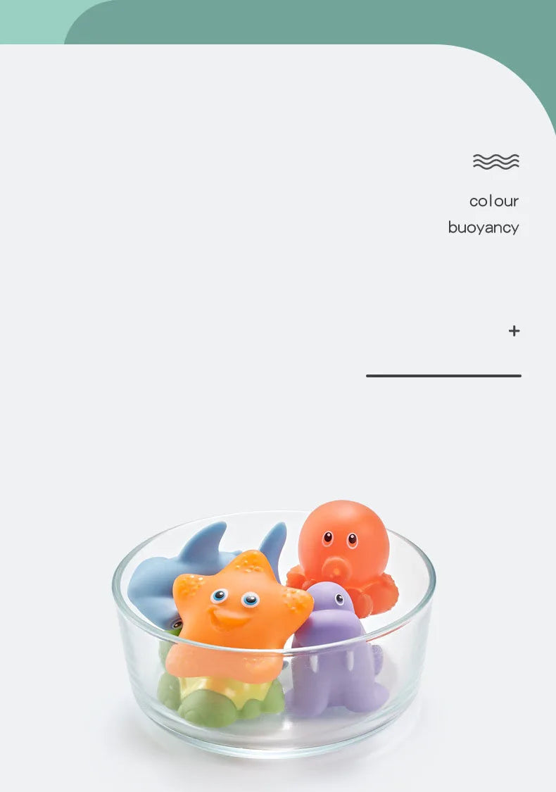 Bathtub Colorful Toys