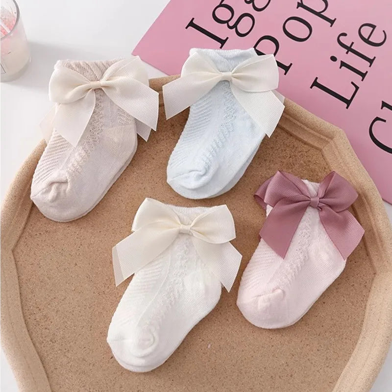 3Pairs Summer Baby Mesh Socks