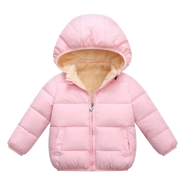 Winter Fur Hooded Jacket