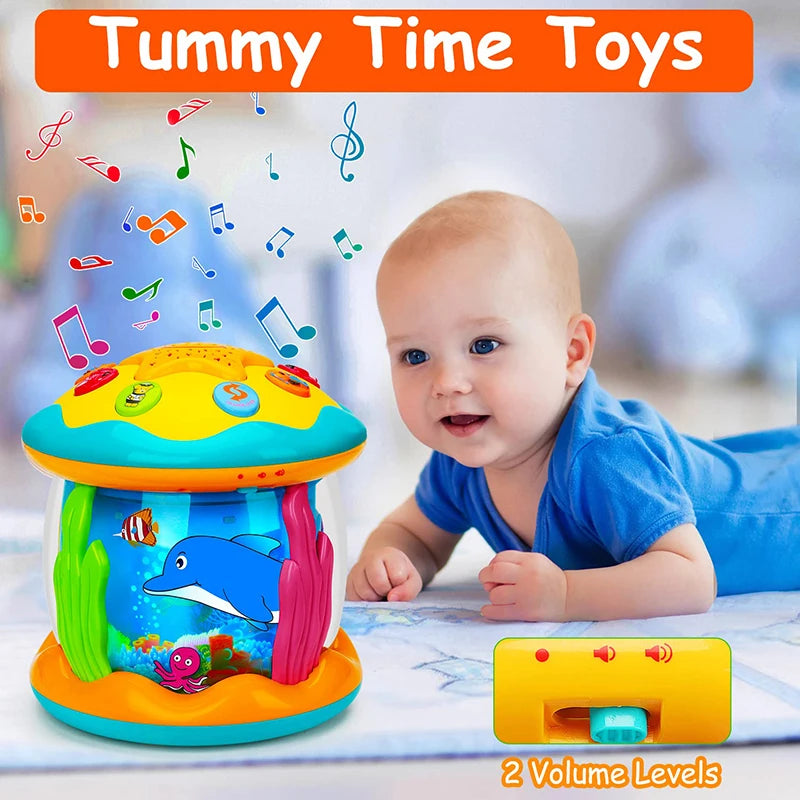 Ocean Light Rotary Projector Musical Toy
