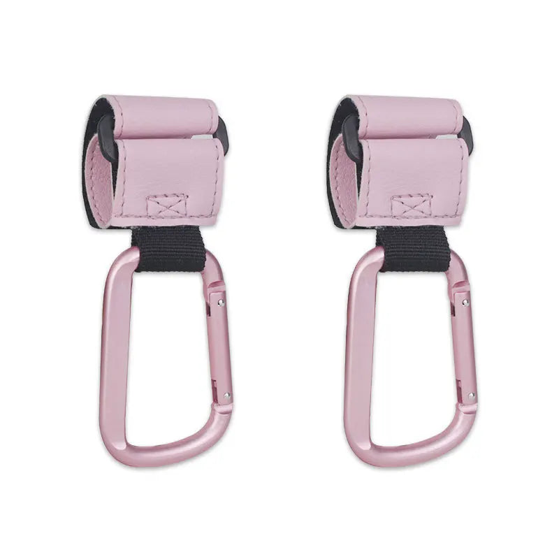 Leather Baby Bag Stroller Hook