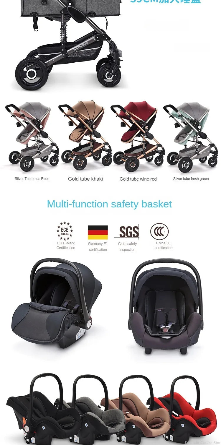 Jojo Baby stroller 3 in 1 stroller