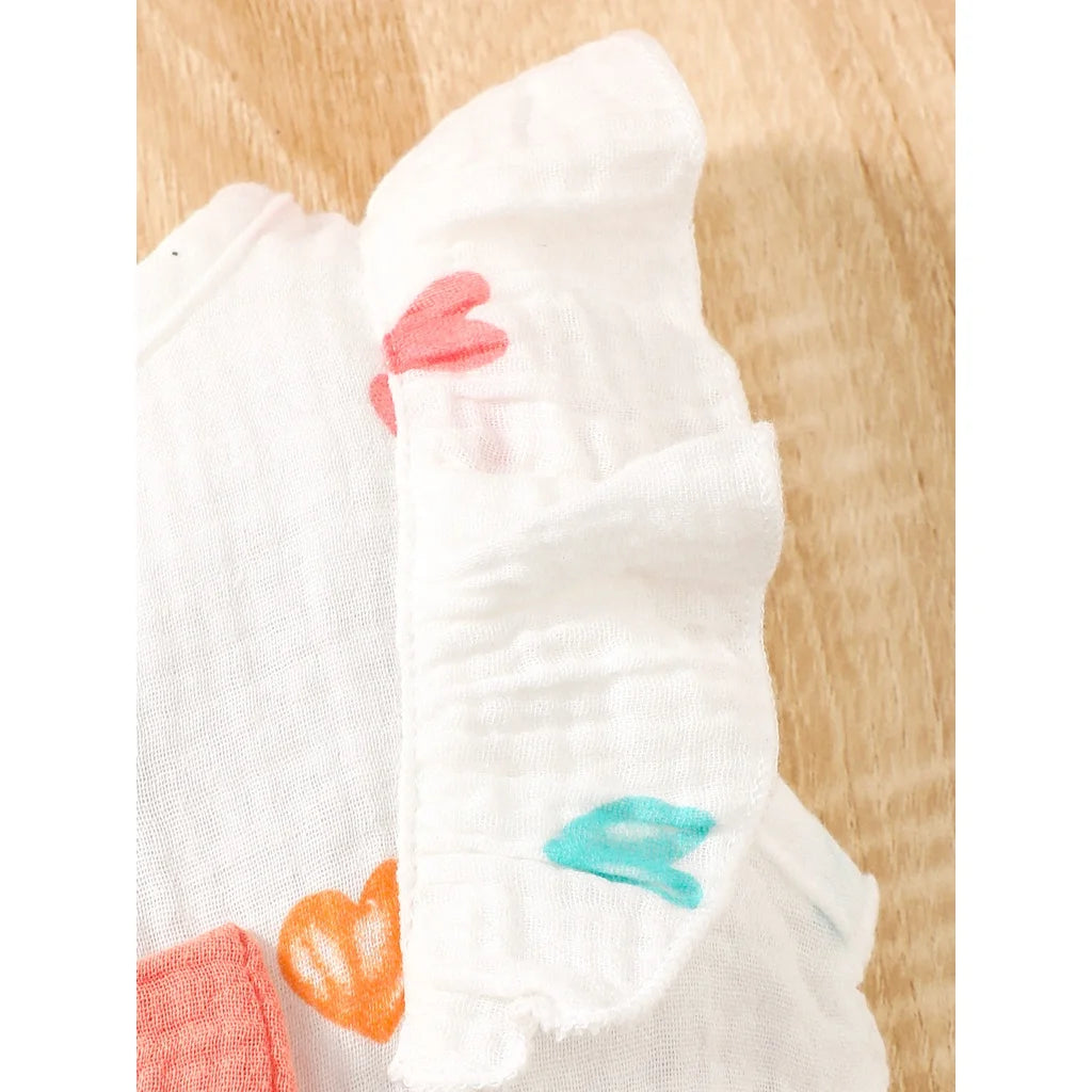 Cilia 2PCS Love Print Dress