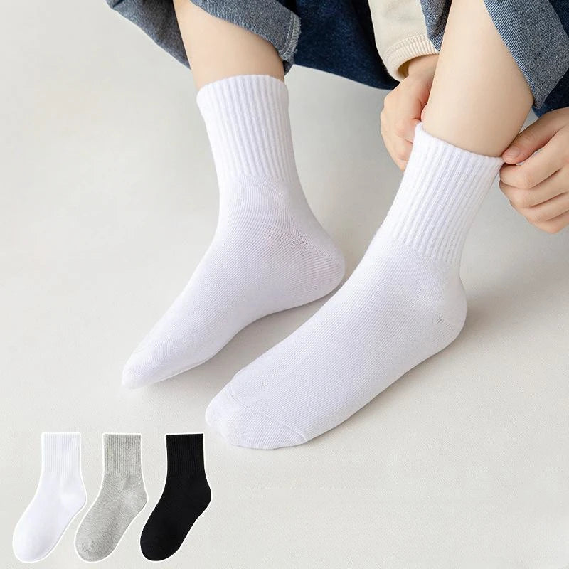 HIDY 5 Pairs Pure Cotton Socks