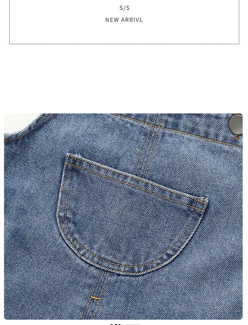 MILANCEL Denim Jumpsuits