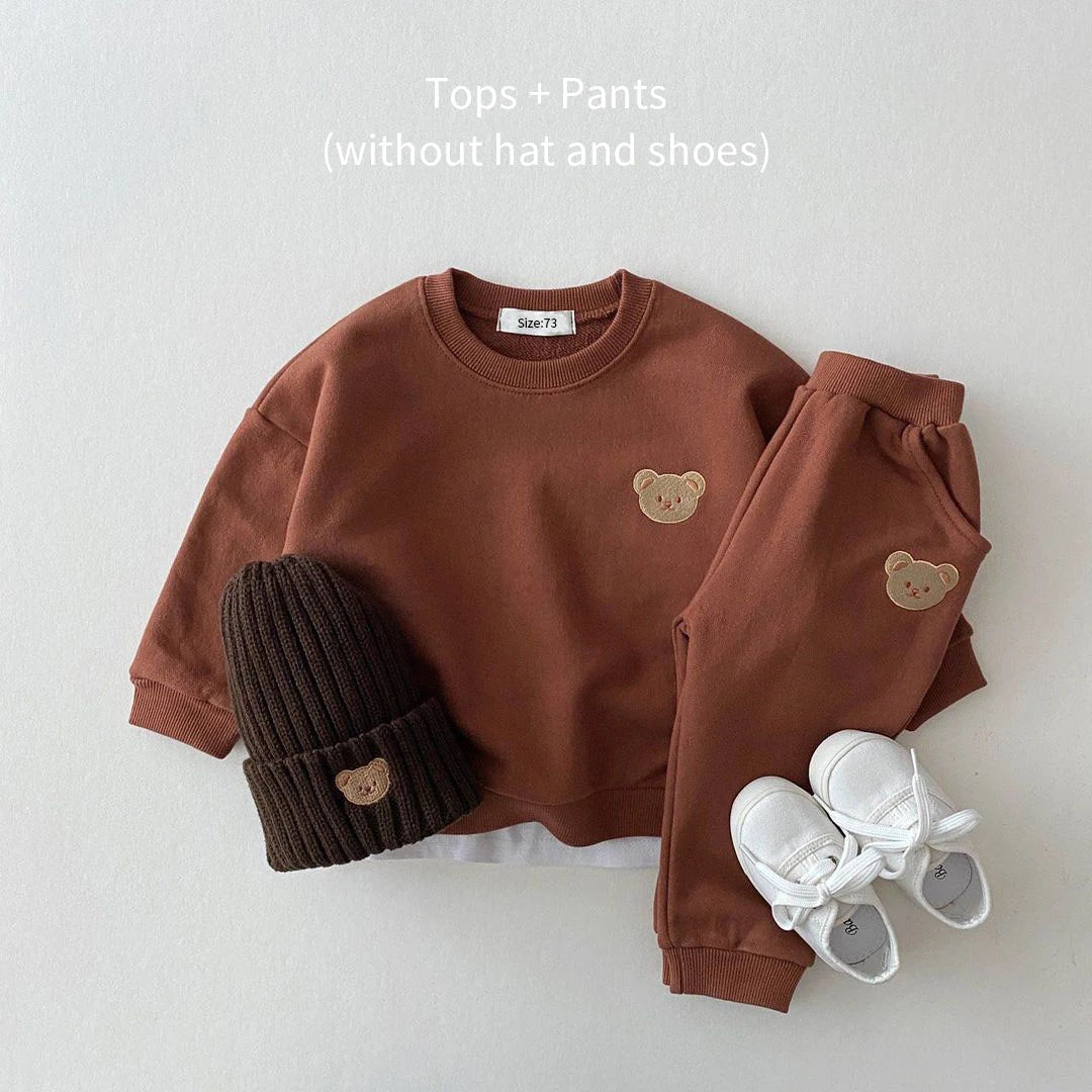 BEBO Fall Sweatshirt Pants 2Pcs Set