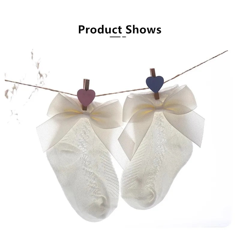3Pairs Summer Baby Mesh Socks