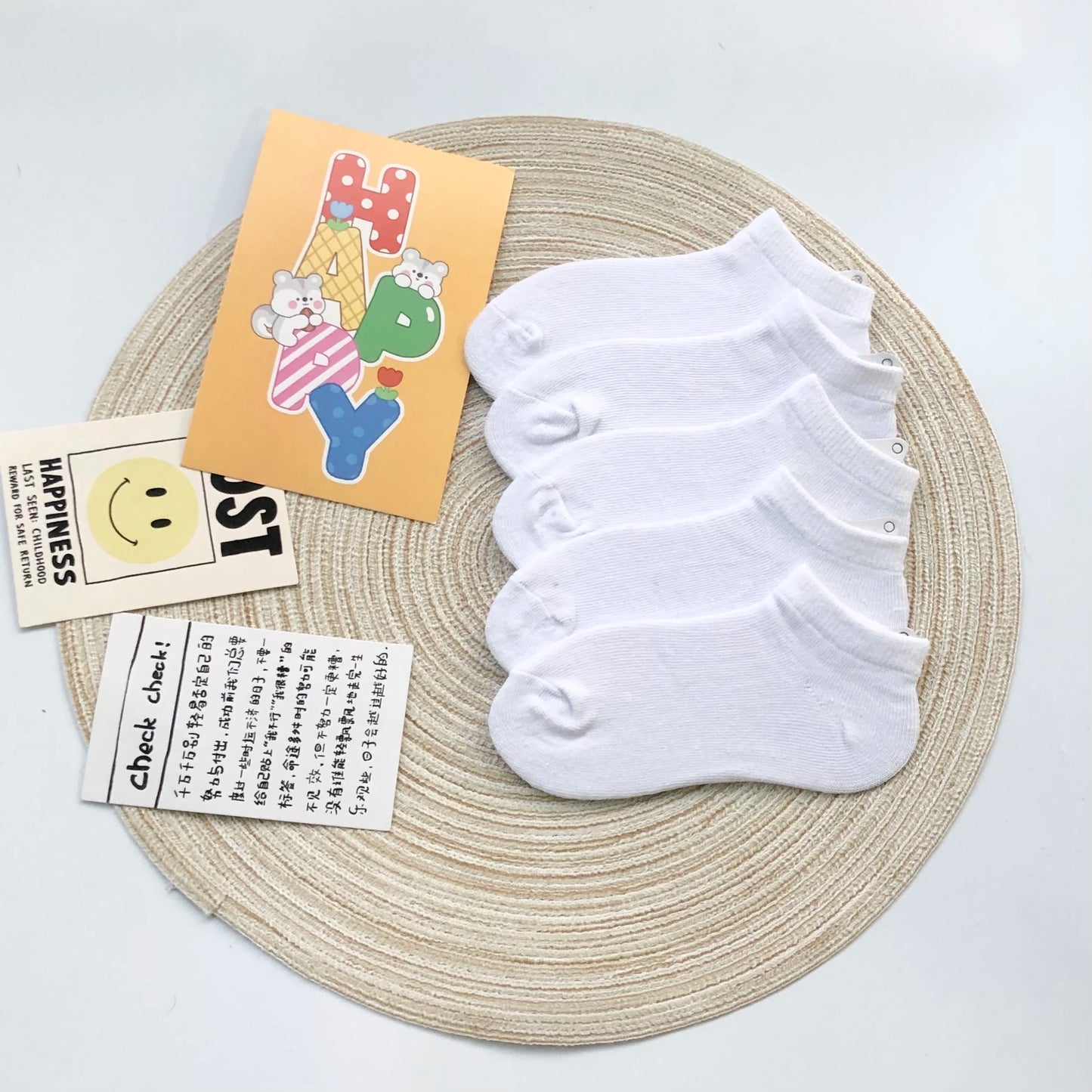 5Pairs Cotton socks