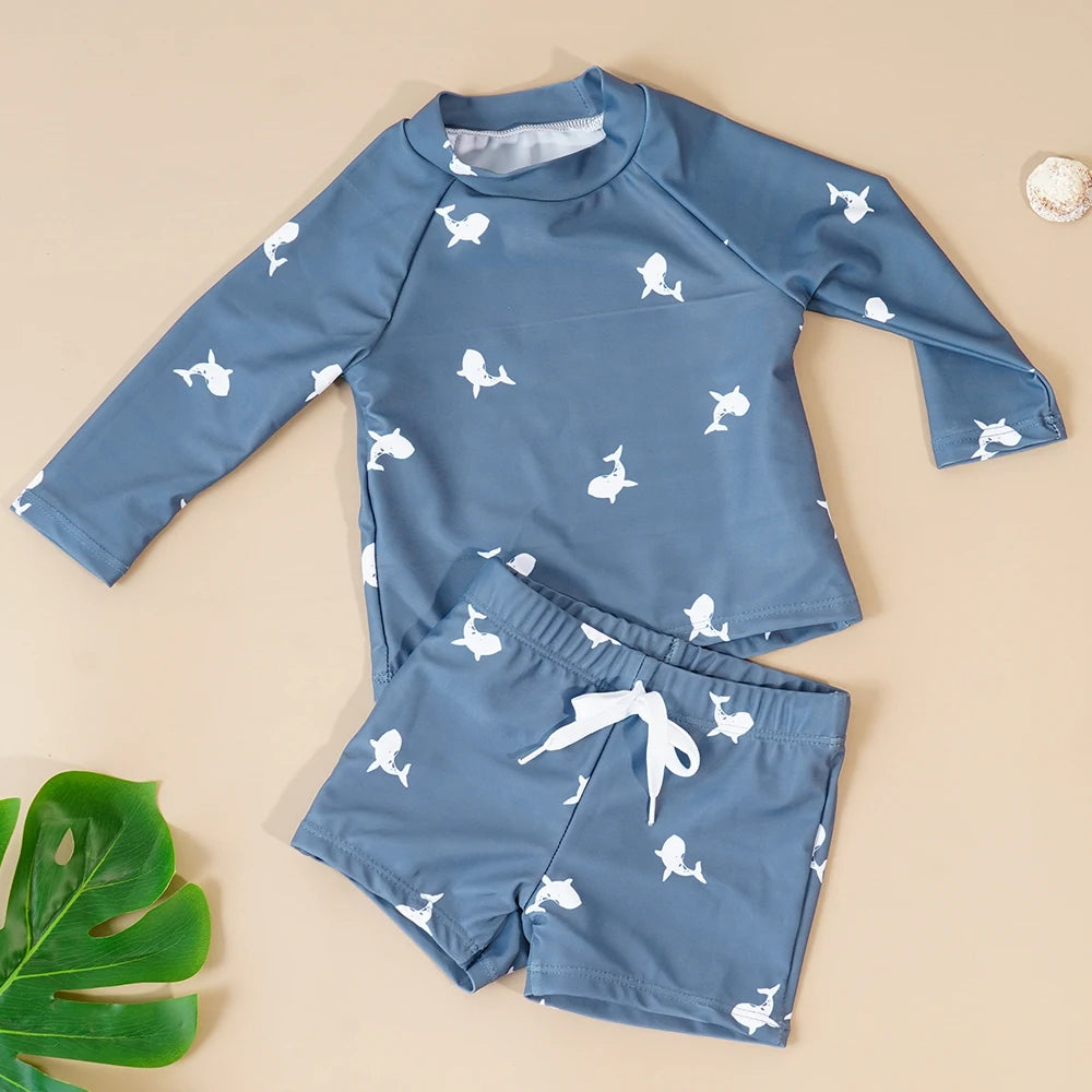 Kangobaby 2pcs Set Boys Swimsuits