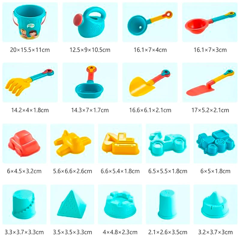 18pc Beach Toy Set