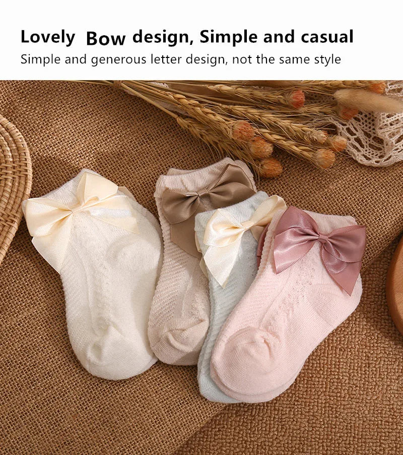 3Pairs Summer Baby Mesh Socks