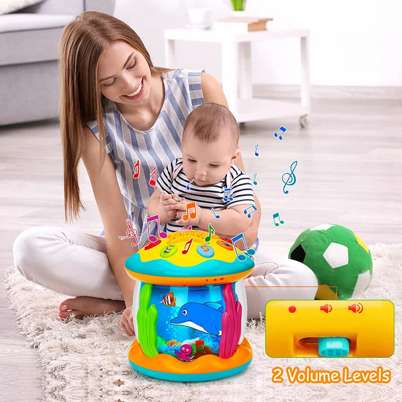 Ocean Light Rotary Projector Musical Toy