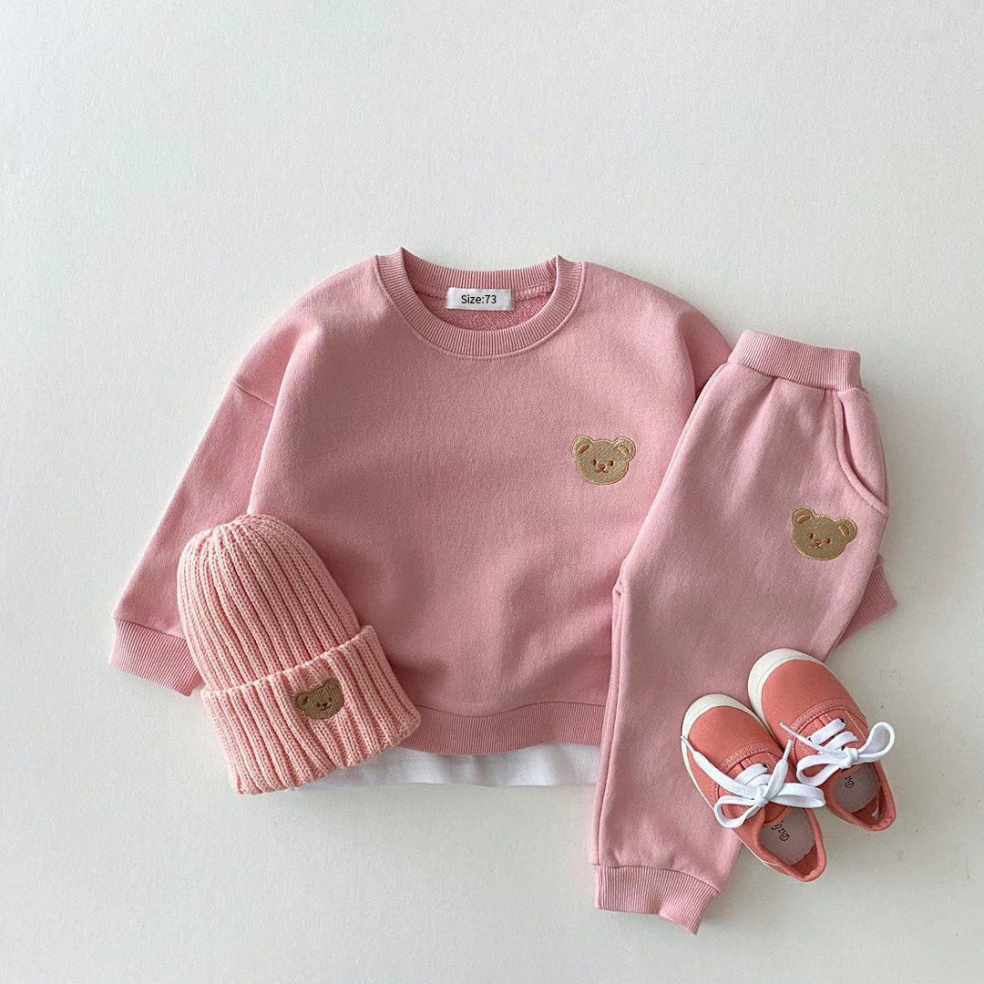 BEBO Fall Sweatshirt Pants 2Pcs Set