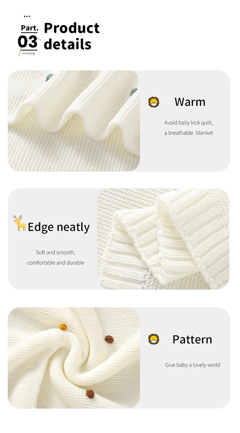 COCO Knit Baby Blanket