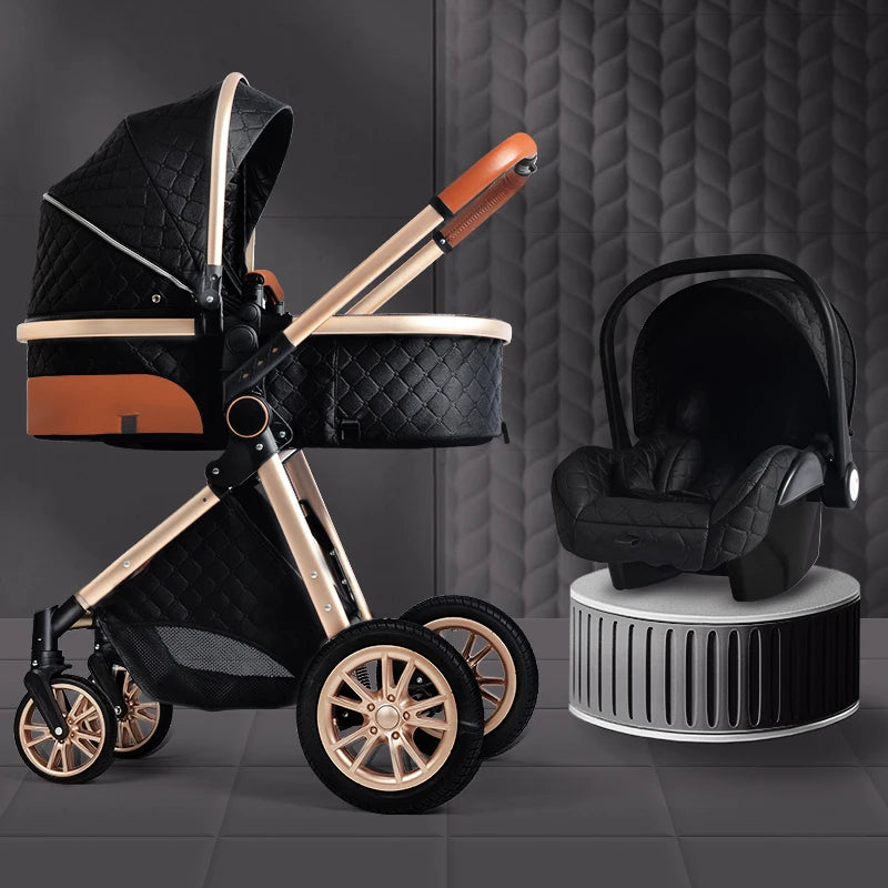 Dodo Luxury Baby Stroller Set  3 in 1
