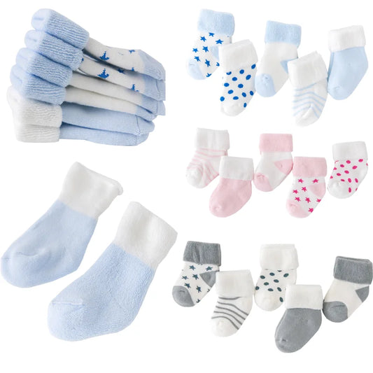5Pair New boy and girl  baby socks