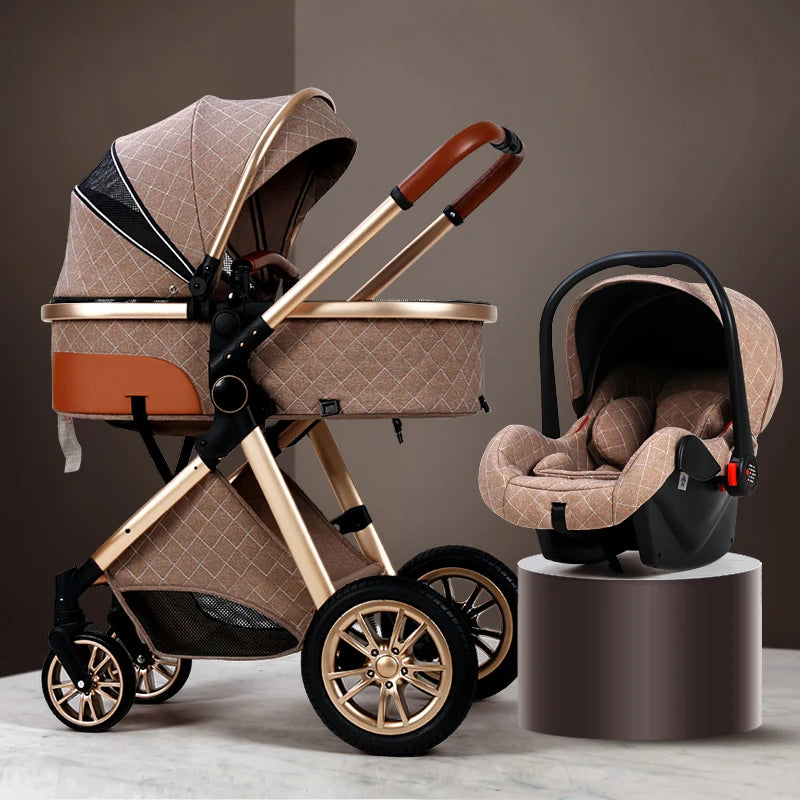 Dodo Luxury Baby Stroller Set  3 in 1