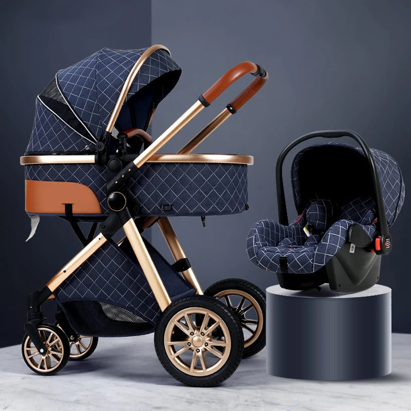 Dodo Luxury Baby Stroller Set  3 in 1