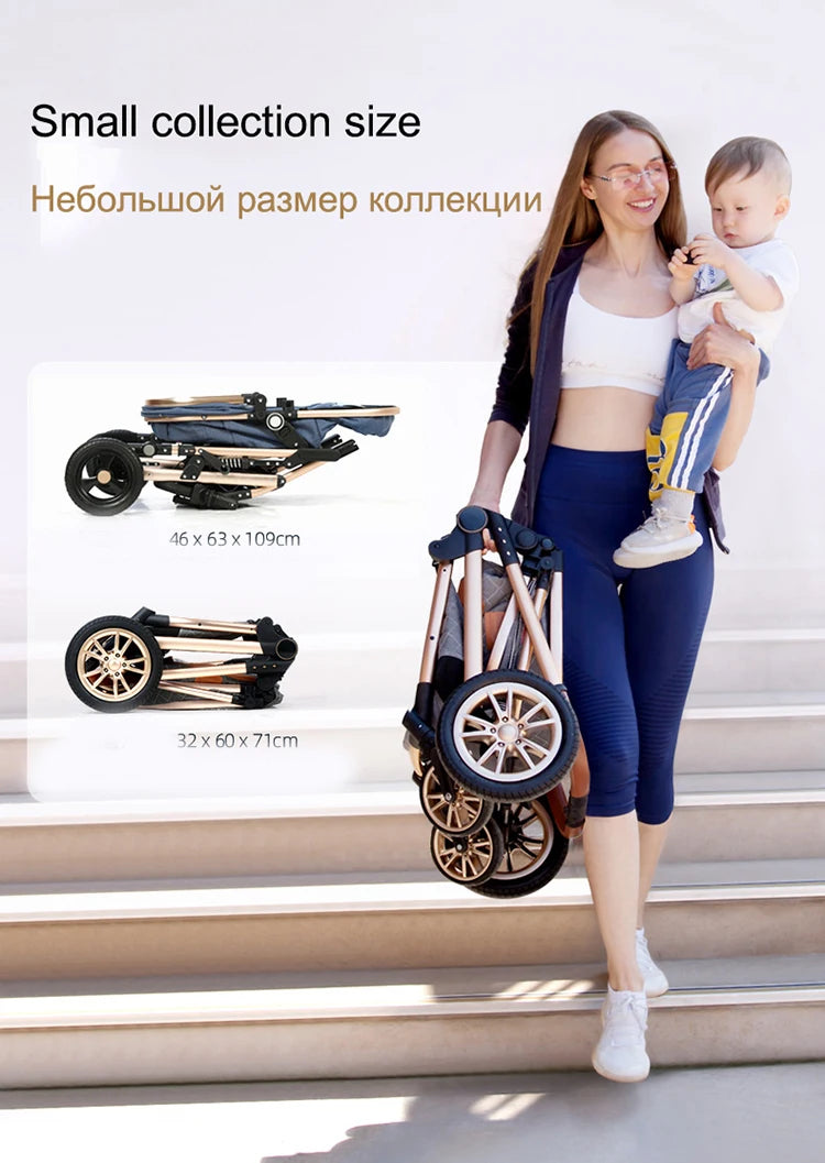 Dodo Luxury Baby Stroller Set  3 in 1