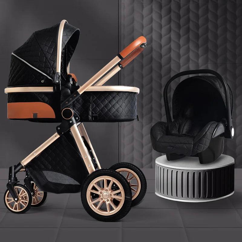 Dodo Luxury Baby Stroller Set  3 in 1