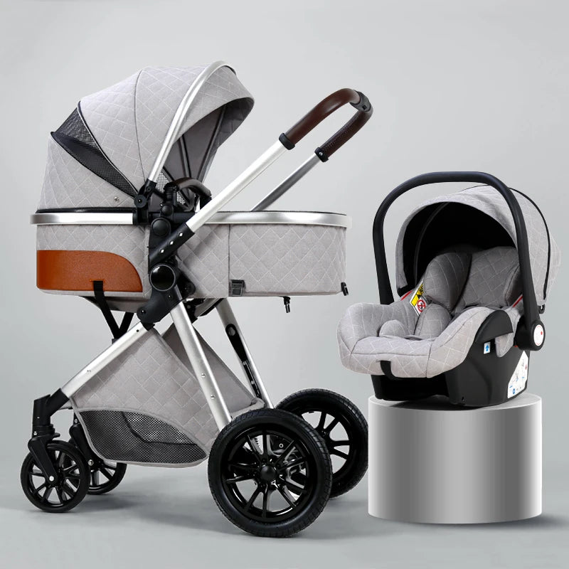 Dodo Luxury Baby Stroller Set  3 in 1