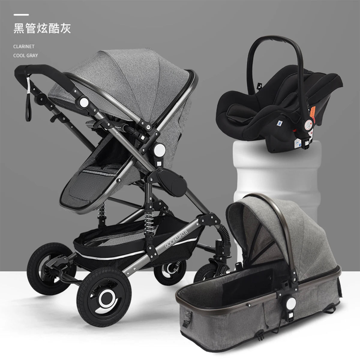 Jojo Baby stroller 3 in 1 stroller