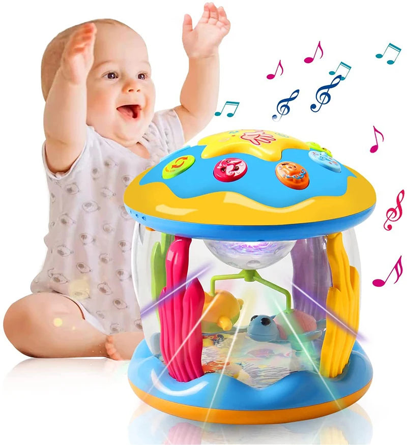 Ocean Light Rotary Projector Musical Toy