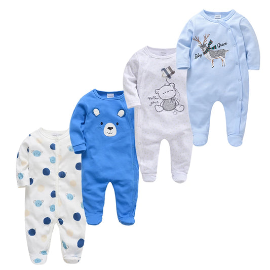 4 Pcs  Kavkas Baby Rompers