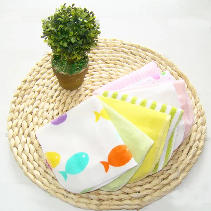 8pcs/pack Cotton Newborn Baby Towels