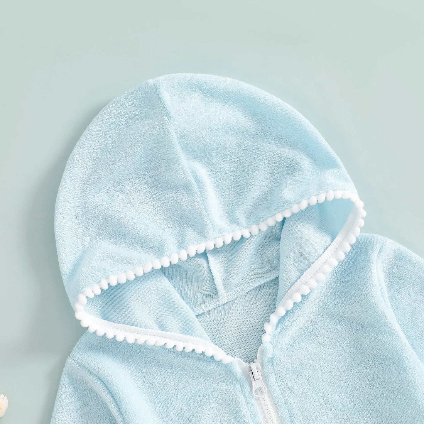 Long Sleeve Hooded Ruffles Dress
