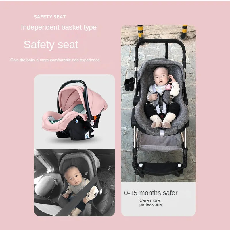 Jojo Baby stroller 3 in 1 stroller