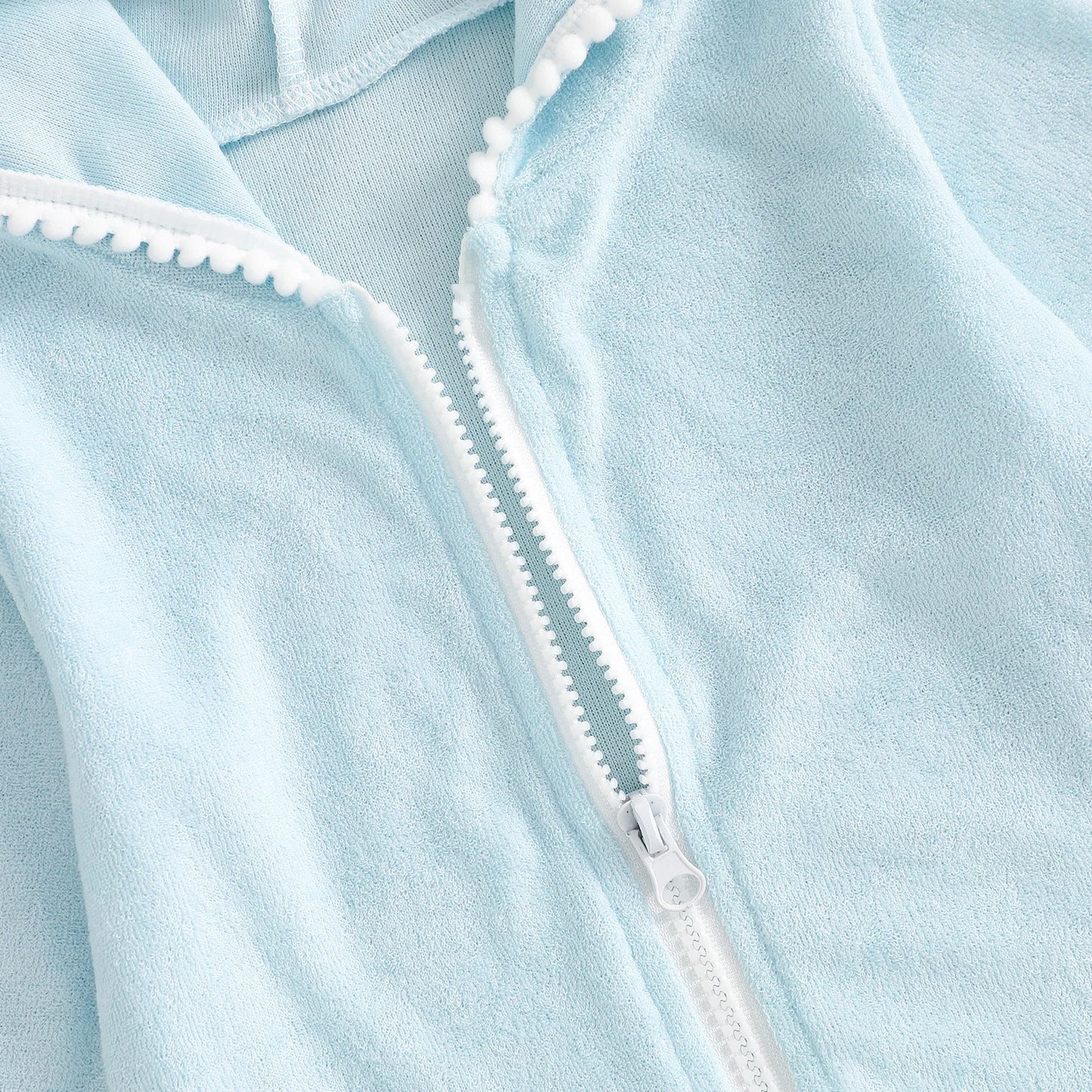 Long Sleeve Hooded Ruffles Dress