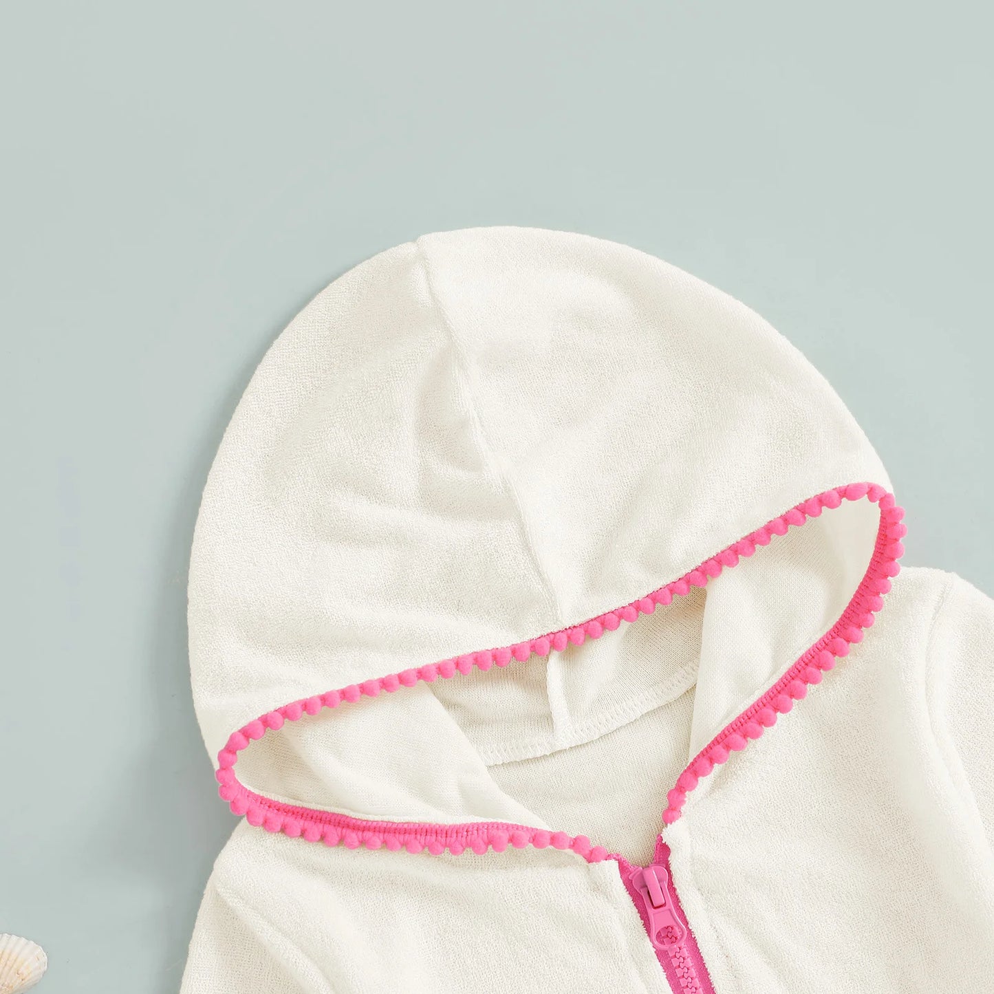 Long Sleeve Hooded Ruffles Dress