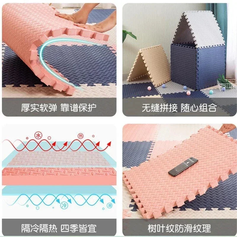 12pcs Foam Baby Puzzle Play Mat